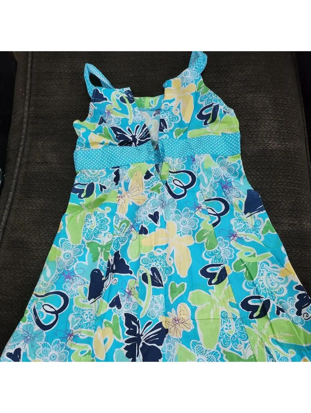 George Kid's Multi and Blue Dress